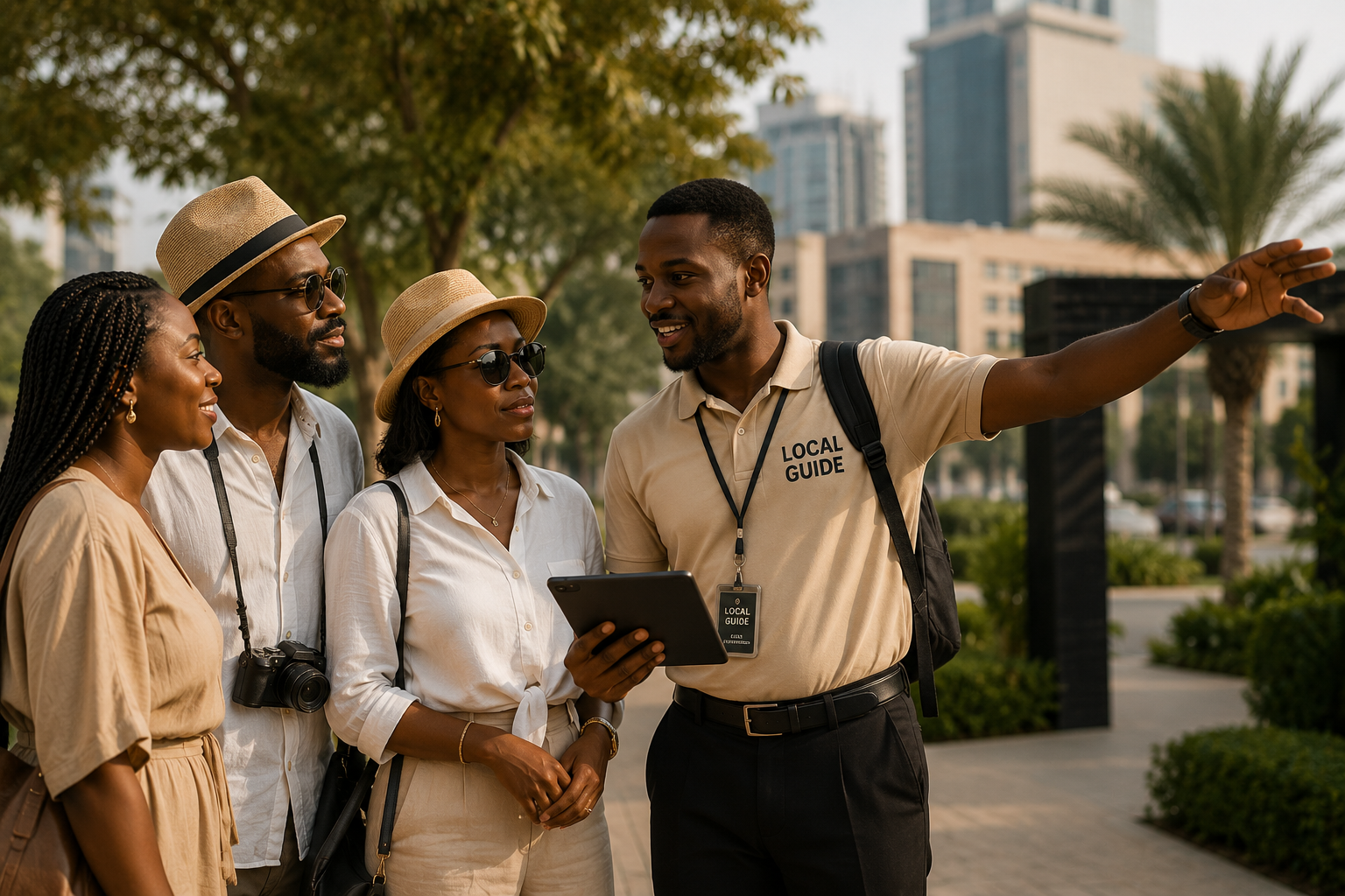 Local guide at Azari Residences